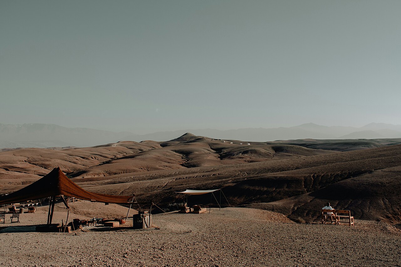 Rocky Agafay landscape; example image, not a representation of included facilities